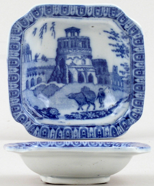 Toy Vegetable Dish Base c1825